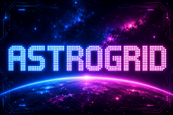 Astrogrid Font