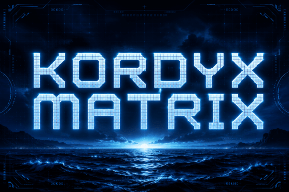 Kordyx Matrix Font