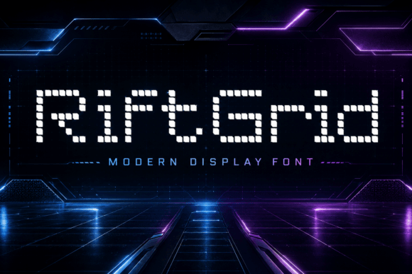 RiftGrid Font