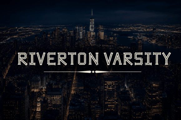 Riverton Varsity Font